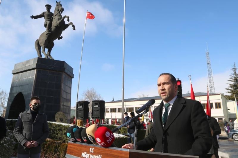 Atatürk’ün Niğde’ye gelişinin 88. yıl dönümü kutlandı
