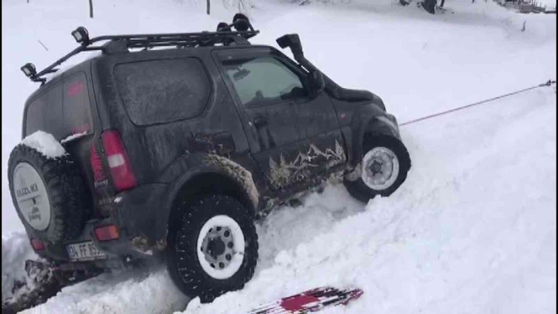 Yaylalara çıkıp mahsur kalan off-roadcılara sitem etti
