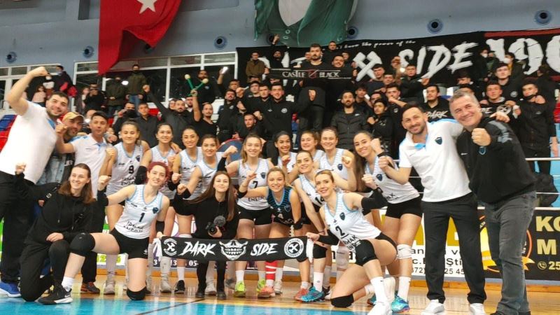 Kadınlar Voleybol 2. Ligi: MFA Zonguldak DSİ: 3 -  Tepebaşı Gençlik: 0
