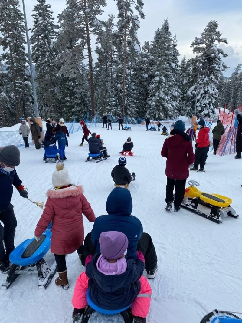 Özel bireyler ve görme engellilerde Ilgaz Dağını gezdi

