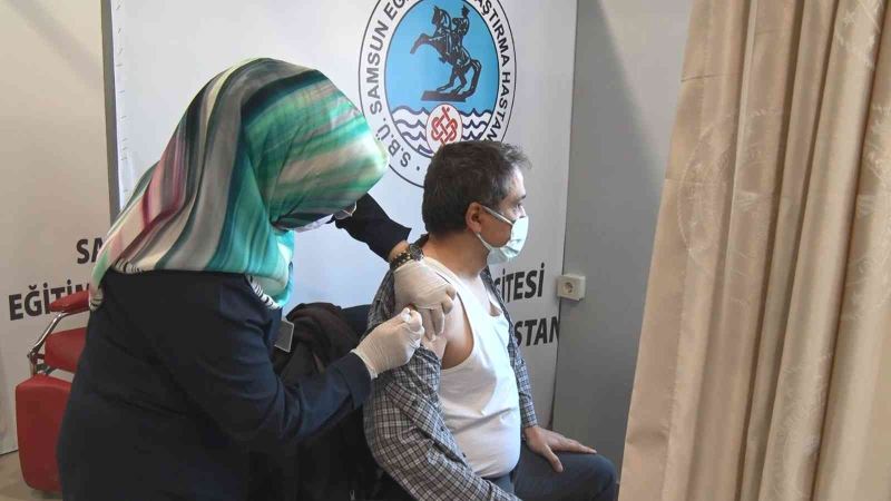Yerli aşı Turcovac’a Samsun’da yoğun ilgi: Tüm randevular doldu
