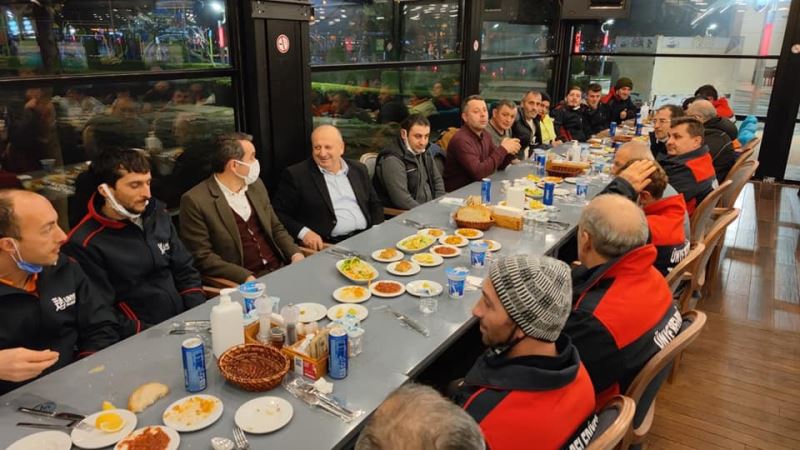 Başkan Tavlı, Temizlik İşleri Müdürlüğü personelleriyle buluştu
