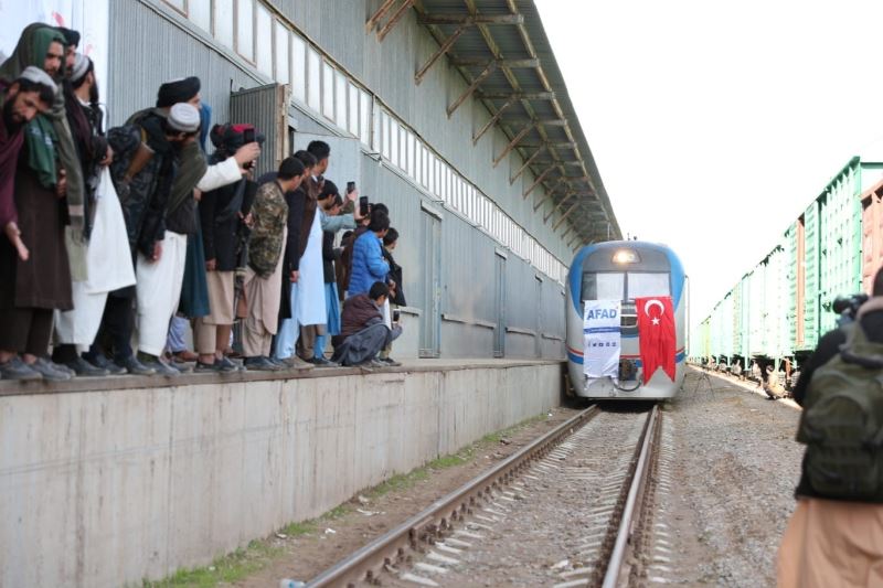 Afganistan’a uğurlanan İyilik Treni 4 bin 168 kilometrelik hedefine ulaştı
