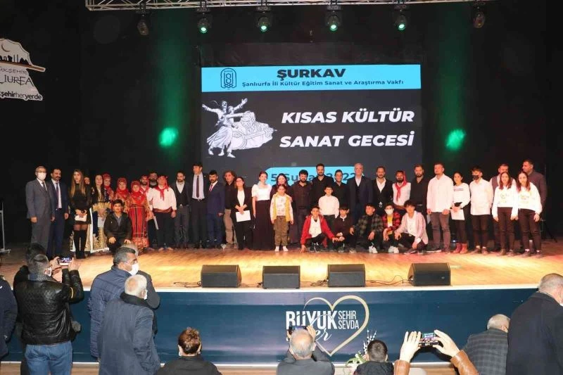 Kısas kültür ve sanat gecesi büyük ilgi gördü
