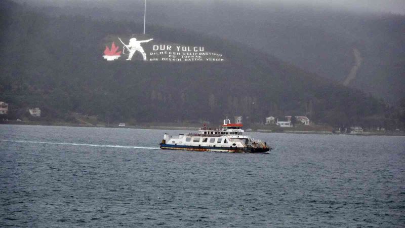 Çanakkale’de, Gökçeada ve Bozcaada’ya feribot seferleri yapılamıyor
