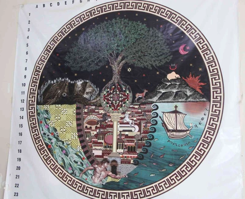 Dünyanın en büyük taban mozaiği Expo 2021’i hazırlanıyor
