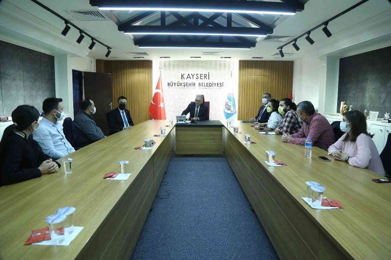 Başkan Büyükkılıç, profesyonel turist rehberleriyle buluştu
