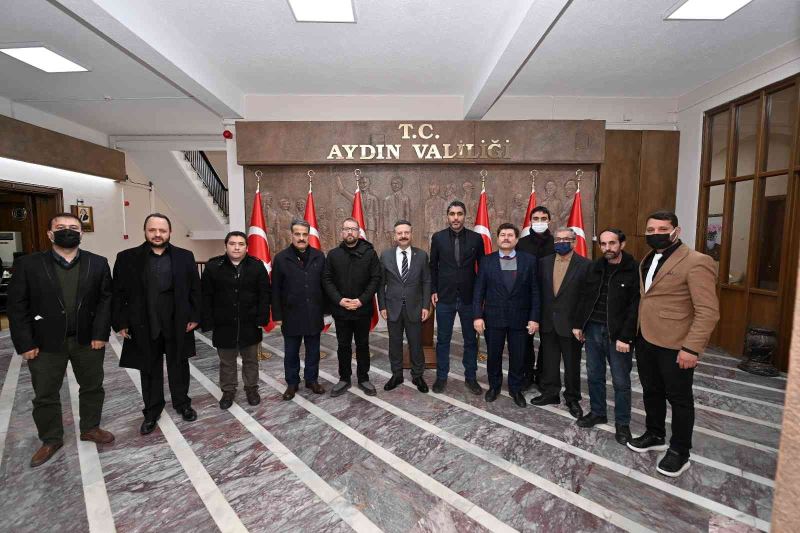 AGC yeni yönetimi ilk ziyaretini Vali Aksoy’a gerçekleştirdi
