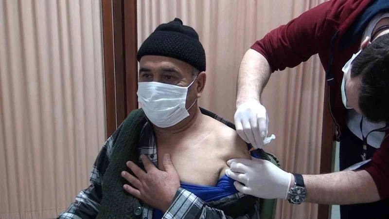 Aşı olmak için Turkovac’ı beklediler
