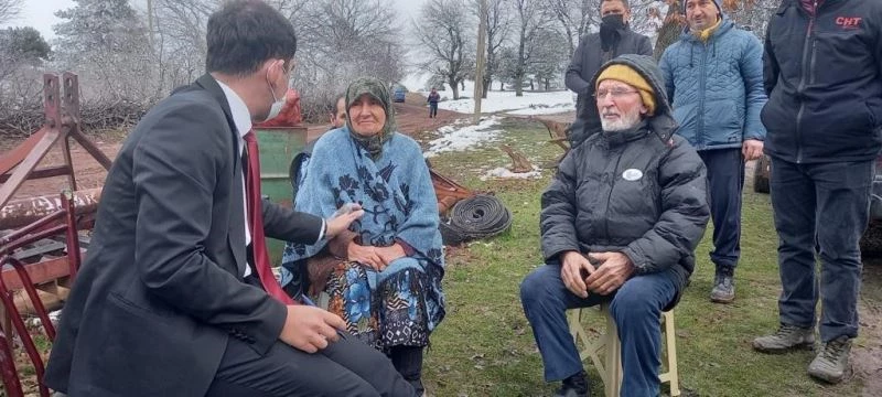 Yangında evsiz kalan şehit ailesine devlet sahip çıktı
