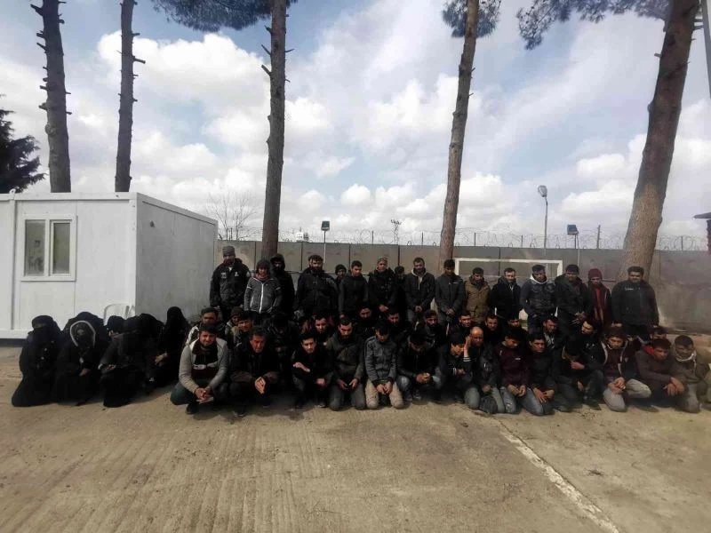 Kilis’te 134 düzensiz göçmen yakalandı
