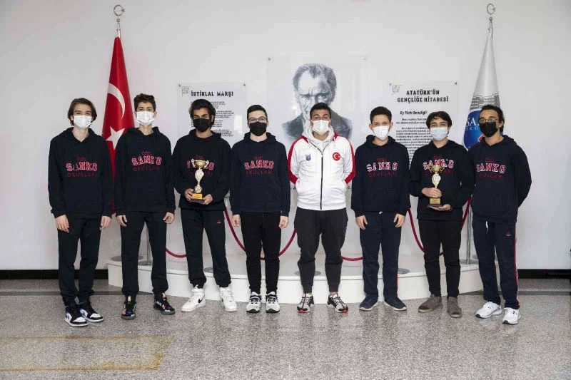 SANKO Okulları il üçüncüsü ve dördüncüsü oldu
