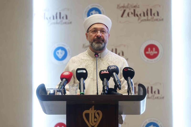 Diyanet İşleri Başkanı Erbaş: “Bizler kime karşı işlenirse işlensin her türlü zulmün karşısındayız”
