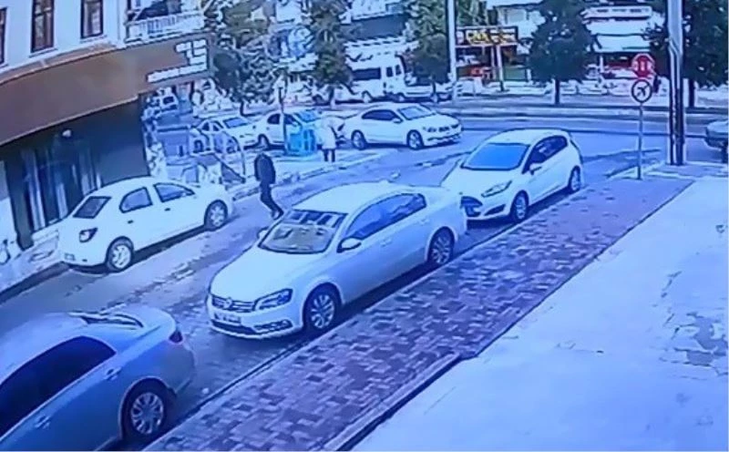 Polislerin şehit edildiği anlar güvenlik kamerasına yansıdı
