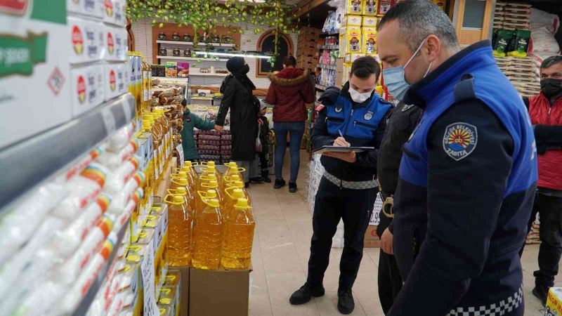 Gölcük’te fahiş fiyat ve stokçuluğa yönelik denetimler yapıldı
