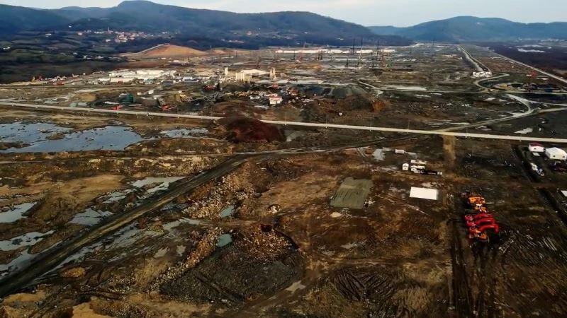 Karadeniz doğalgazını karaya getirecek ünitenin ilk kaynağı yapıldı
