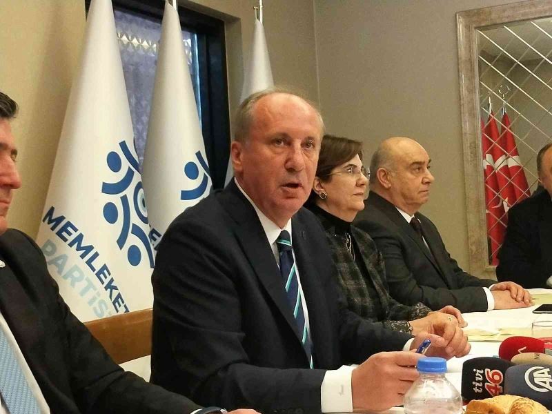 Muharrem İnce’den 6 partinin mutabakat metnine tepki
