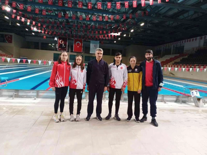 Malatyalı milli yüzücülerden Avrupa ve Dünya şampiyonluğu için madalya sözü