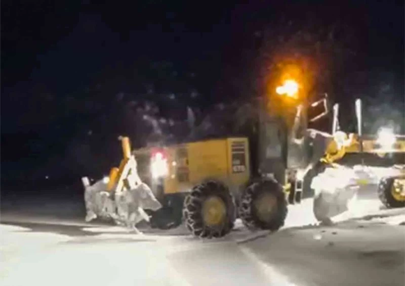 Ardahan’da tipide mahsur kalanlar kurtarıldı
