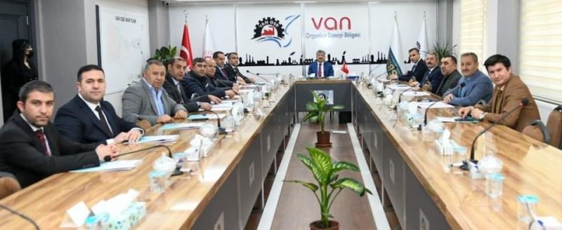 Van OSB’de müteşebbis heyeti toplantısı
