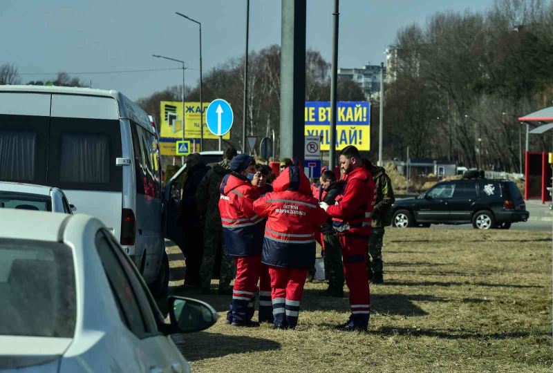 Yavoriv’deki yaralı askerler Lviv’e gönderiliyor
