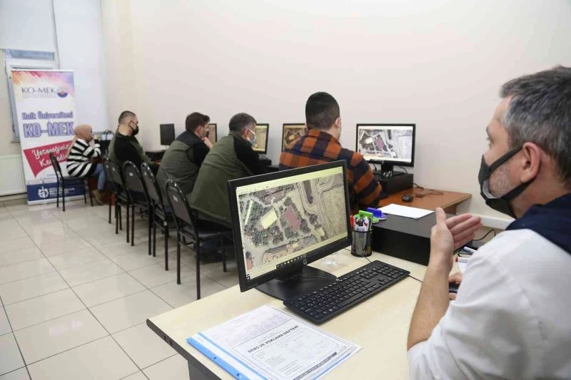 KO-MEK, Bilgisayar Destekli Harita Çizimi ve Uyum eğitimi verdi
