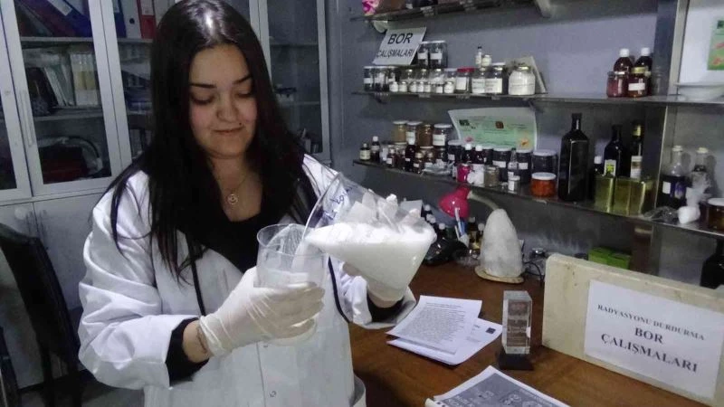 (Özel) Bor hammaddesiyle geliştirdi... Nükleer tehdide karşı kullanılabilir
