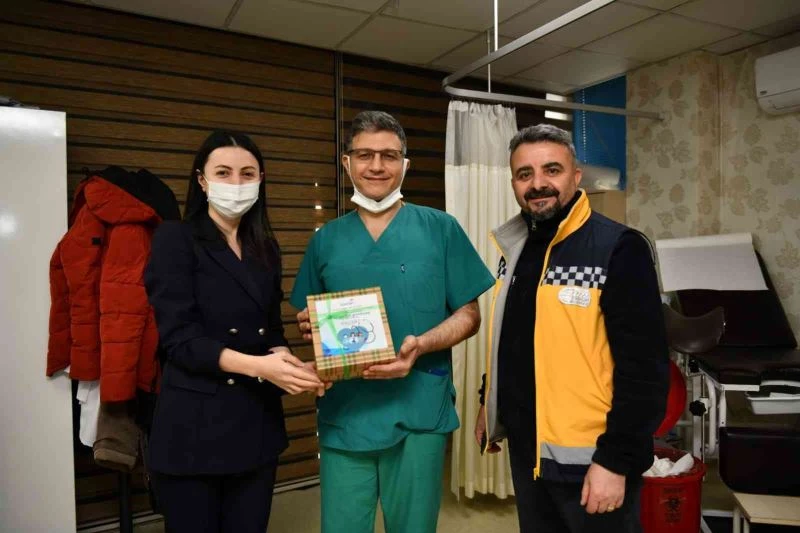 Esenyurt Belediyesi doktorları unutmadı
