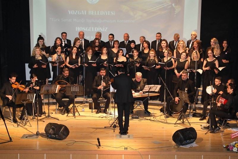 Yozgat Belediyesi Türk Sanat Müziği Topluluğu kulakların pasını sildi
