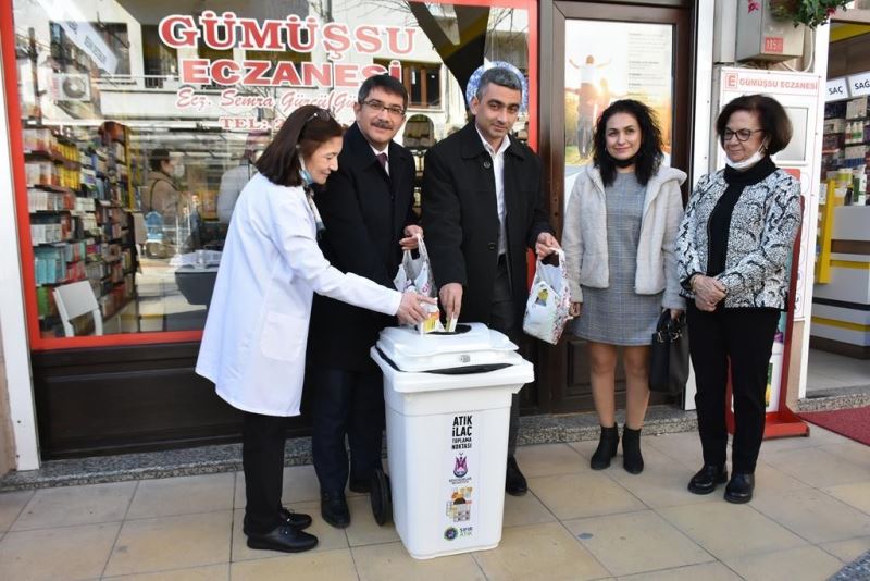 Şehzadeler’de atık ilaçlar eczanelerde toplanacak
