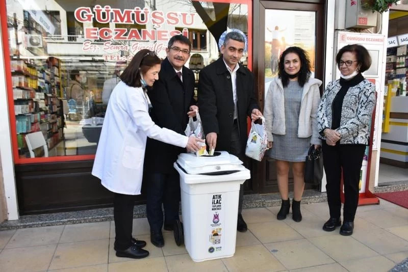 Şehzadeler’de atık ilaçlar eczanelerde toplanacak
