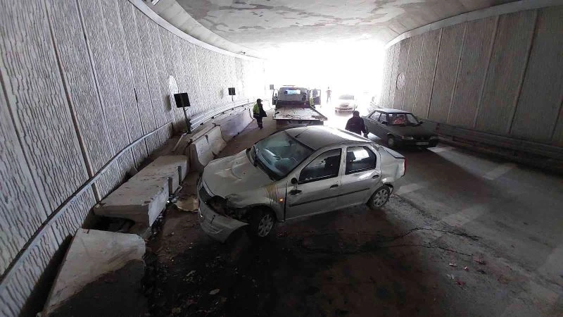 Samsun’da ’ucube’ alt geçitte yine kaza: 2 yaralı
