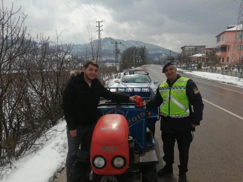 Patpatlara reflektör takılması kazaları azalttı
