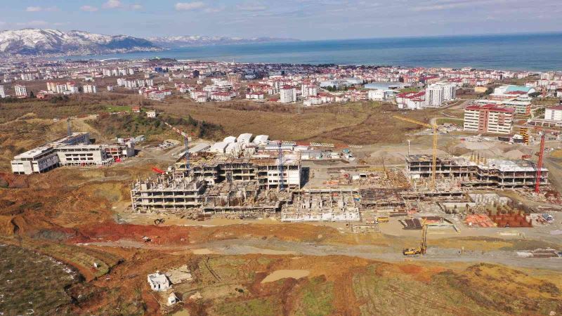 Ordu Şehir Hastanesi’nin yüzde 28’i tamamlandı
