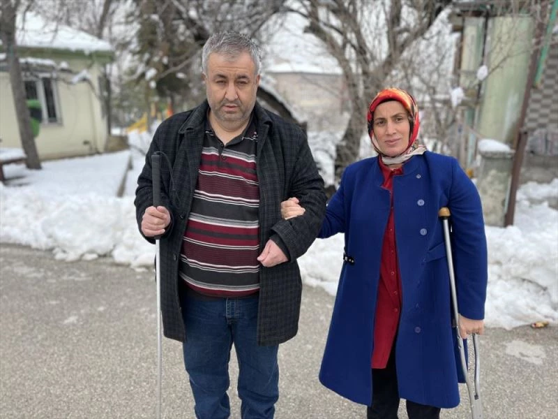 Yürüme engelli kadın, 