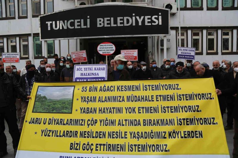 Tunceli’de köylülerden TKP’li başkana ’atık tesisi’ tepkisi
