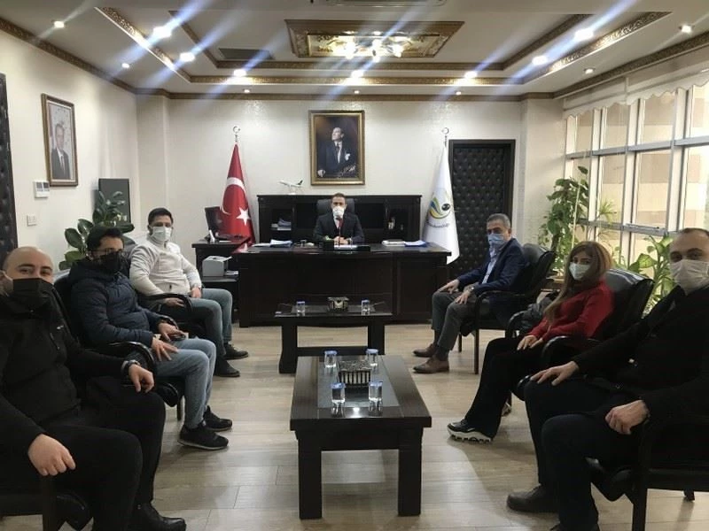 Kaymakam Memiş, yeni seçilen oda yönetimini tebrik etti
