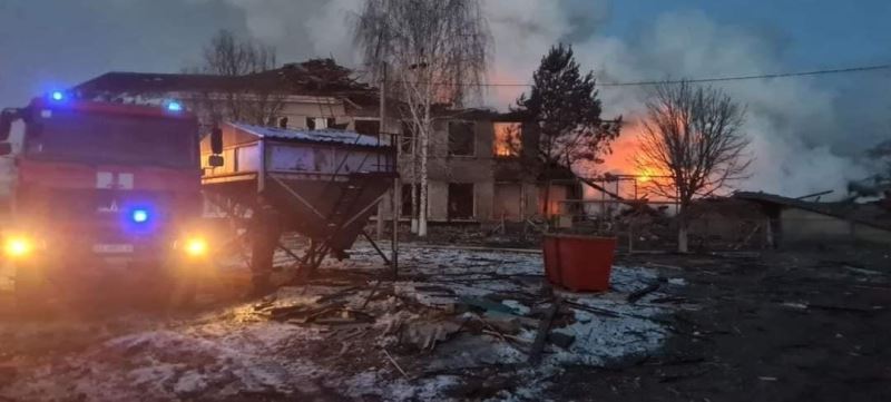 Rusya Harkov bölgesinde sivil yerleşim yerlerini vurdu
