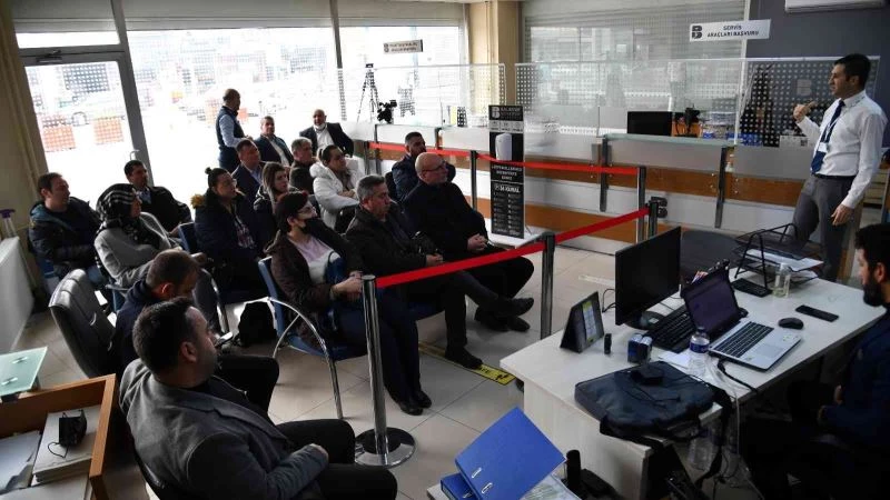 Balıkesir Büyükşehir, şoförlerin işlemlerini kolaylaştırıyor
