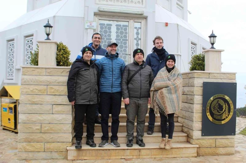 Fransız yetkililer Büyükada ekoturizm rotasını gezdi
