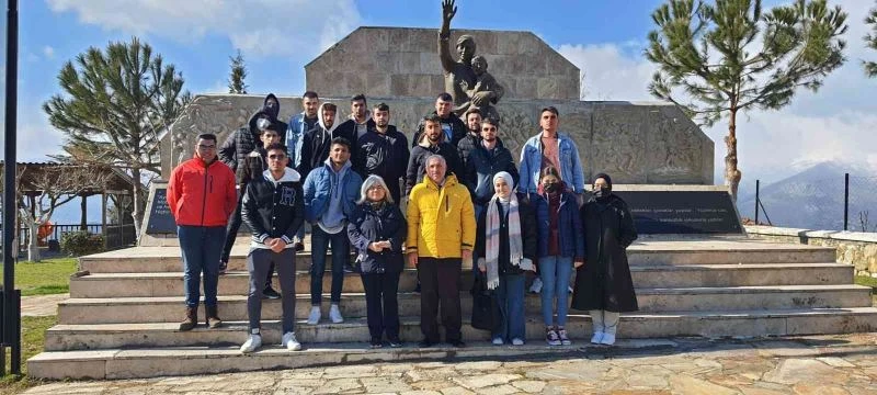 Köşk MYO öğrencilerine Yunan zulmü, yerinde anlatıldı
