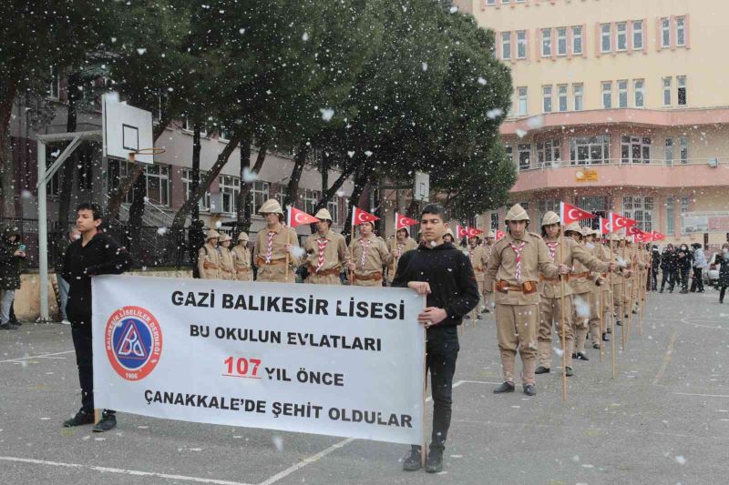 Balıkesir Liseliler keşşafları unutmadı
