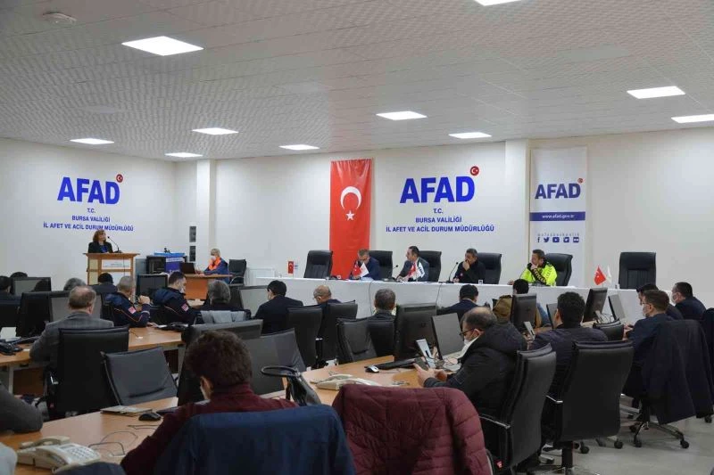 Bursa kar fırtınasına hazır
