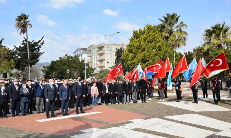 Çanakkale Zaferinin 107. yılı Bozyazı’da törenle kutlandı
