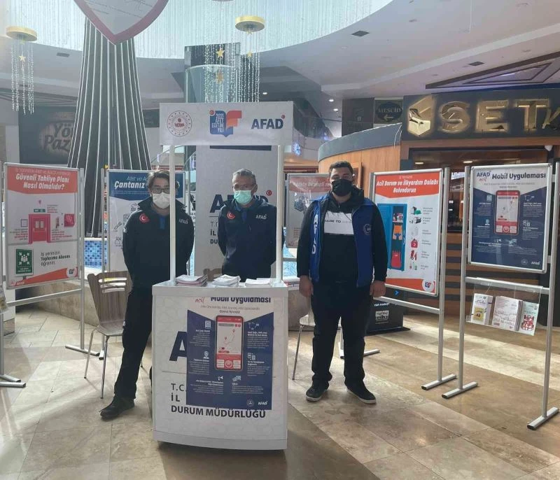 Highway Outlet’te AFAD standı açıldı
