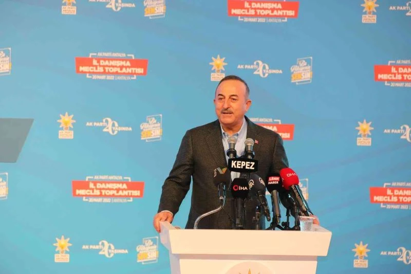Bakan Çavuşoğlu: 