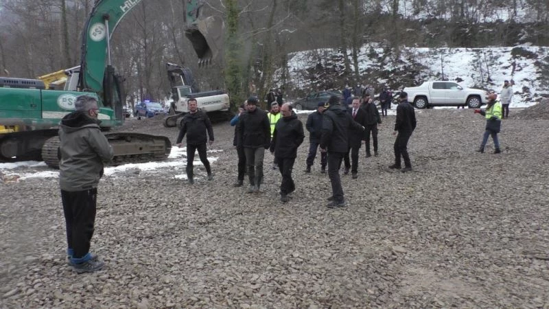 Cumhurbaşkanı Erdoğan’ın açılışını yapacağı yeraltı barajında son düzenlemeler yapılıyor
