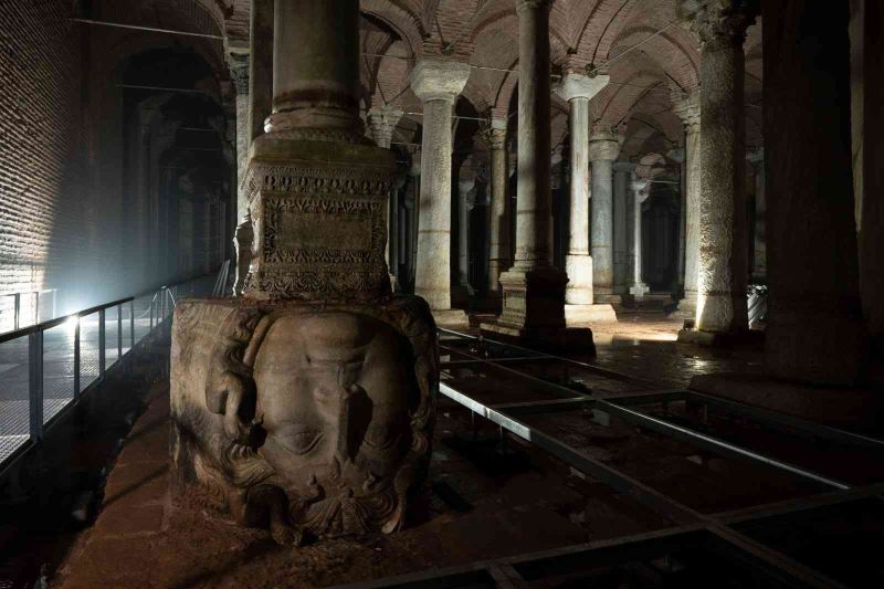 Yerebatan Sarınıcı restorasyonunda sona doğru, Mayıs ayında ziyarete açılacak
