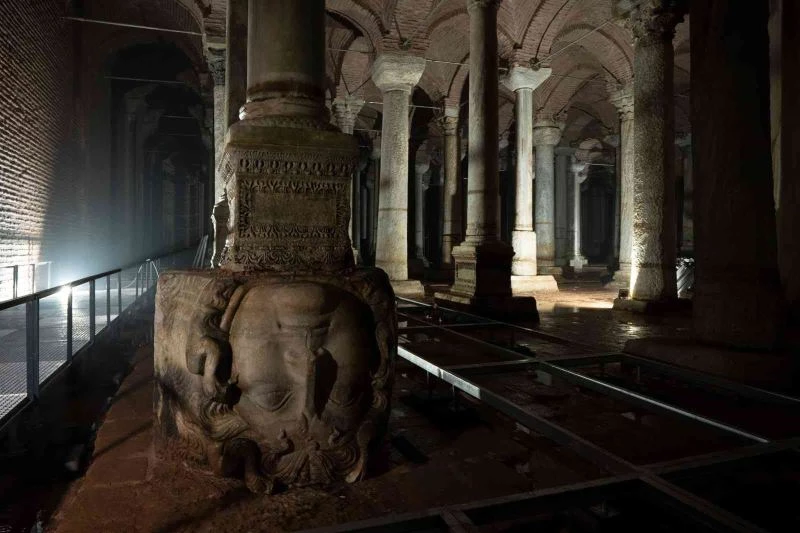 Yerebatan Sarınıcı restorasyonunda sona doğru, Mayıs ayında ziyarete açılacak

