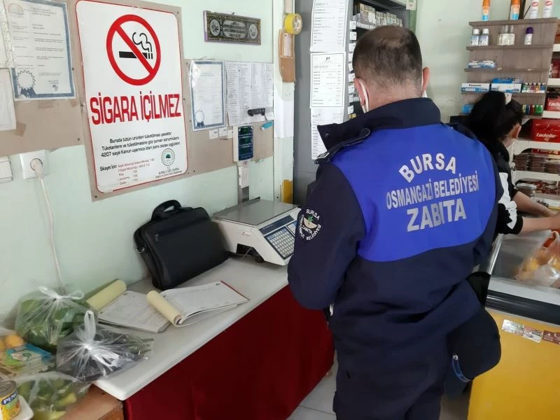 Osmangazi’de zabıtadan her gün KDV denetimi
